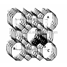 Mordenite (MOR) Tamis moléculaire SiO2 / Al2O3 = 25